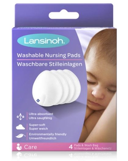 Lansinoh Washable Nursing Pads 4 pcs