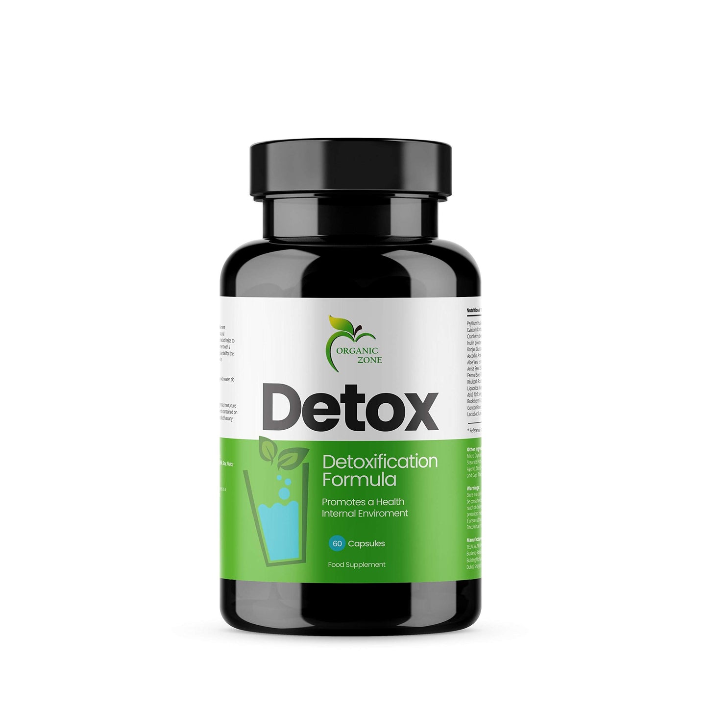 Organic Zone Detox Capsules, 60 Capsules