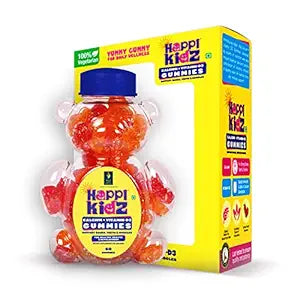 HAPPI KIDS CALCIUM & VIT D GUMMIES 60,S