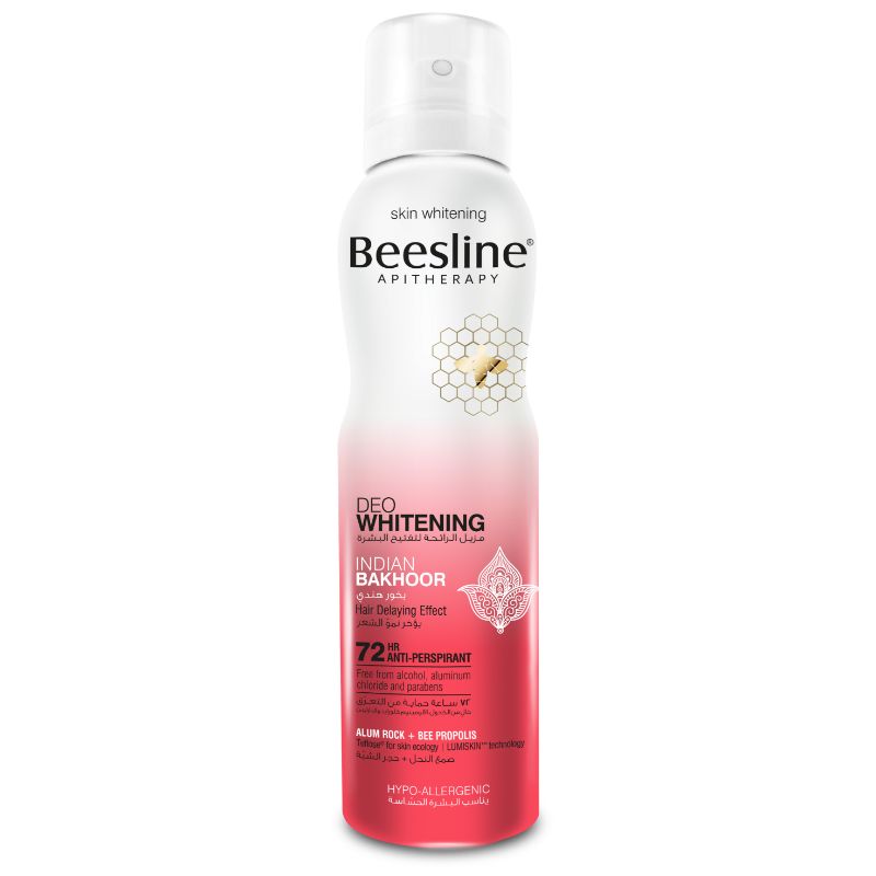 Beesline Deo Whitening Indian Bakhoor Hair Delaying Effect 72Hr 150ml