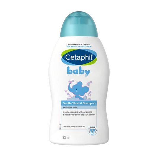 Cetaphil Baby Gentle Wash & Shampoo With Glycerin & Panthenol 300ml