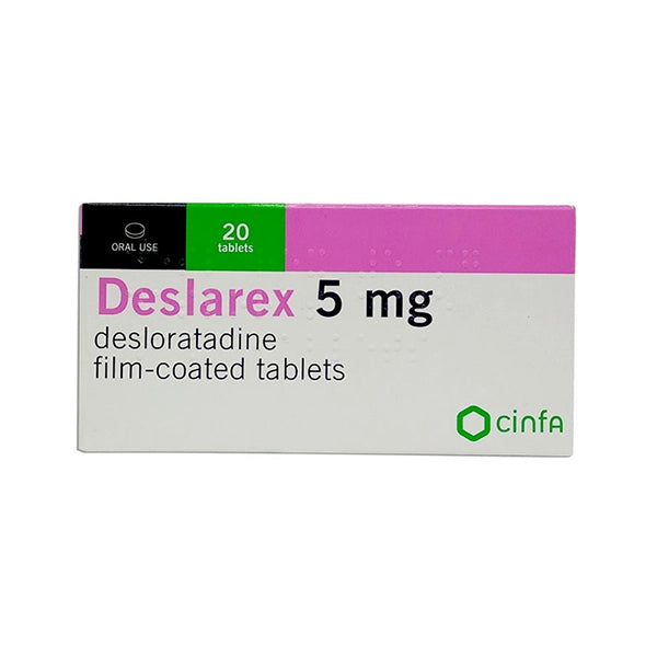 Deslarex 5 mg tab 20 s