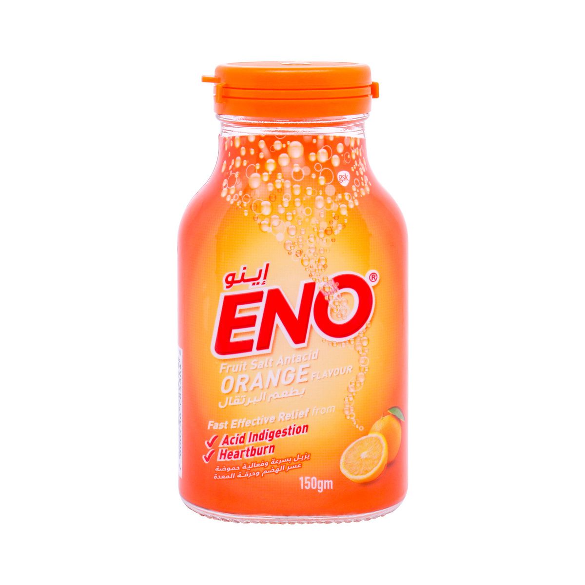 Eno Fruit Salt Orange Flavor 150 g