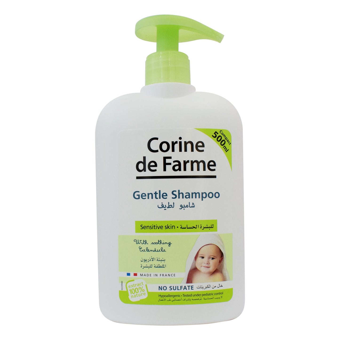 Corine De Farme Gentle Baby Shampoo Sulfate Free 500ML