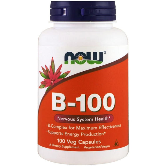 Now B 100 Nervous System Health Veg Capsules 100 Pieces