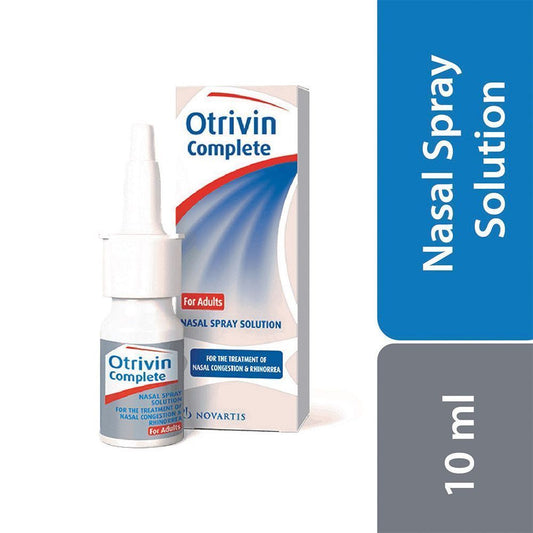 Otrivin Complete Nasal Spray Solution for Adults, 10ml