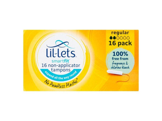 Lil Lets Smart Fits Tampons with Regular Absorption 16 per pack