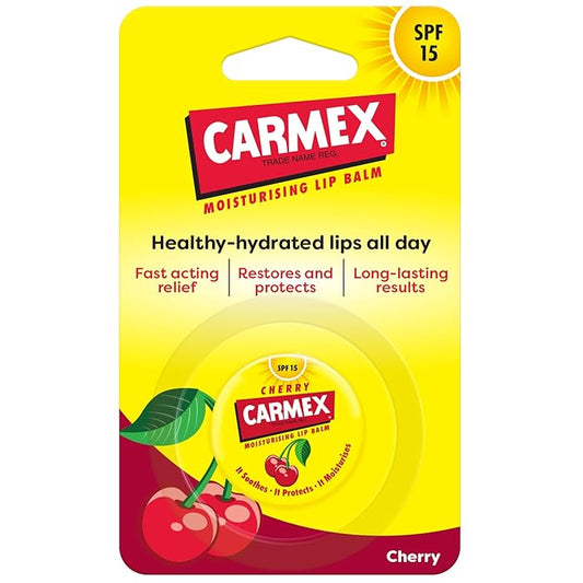 Carmex Cherry Lip Balm Pot - Limited Edition Neon 75 Gm