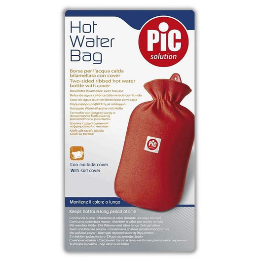 Pic Solution Hot Water Bag With Cover 1 Pc