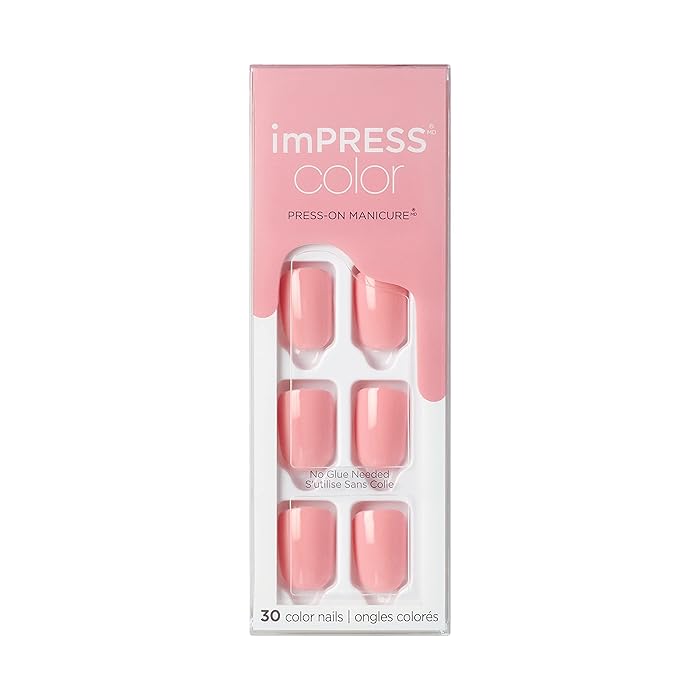 Impress Color Press-On Manicure - Pretty Pink 003