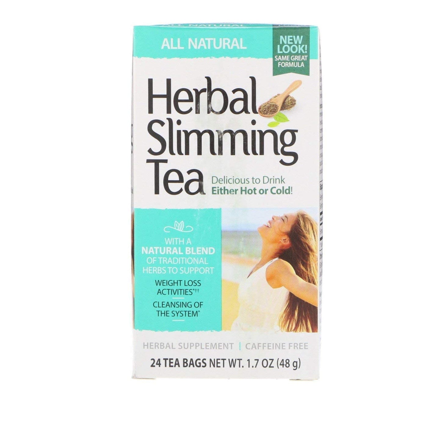 Century Herbal Slimming Tea All Natural Tea Bags 24 Pieces