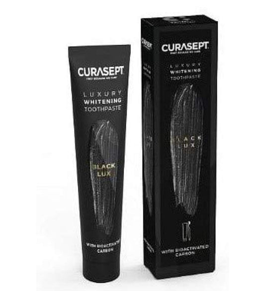 Curasept Black Luxury Whitening Toothpaste With Bioavtivated Carbon 75Ml