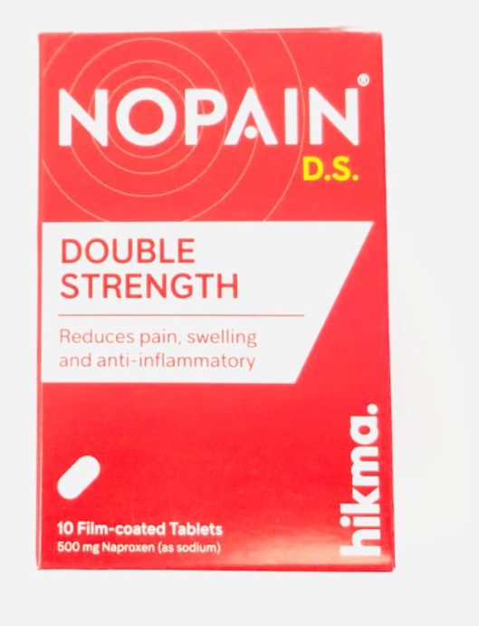 Nopain D.S. 500Mg 10 Tablets