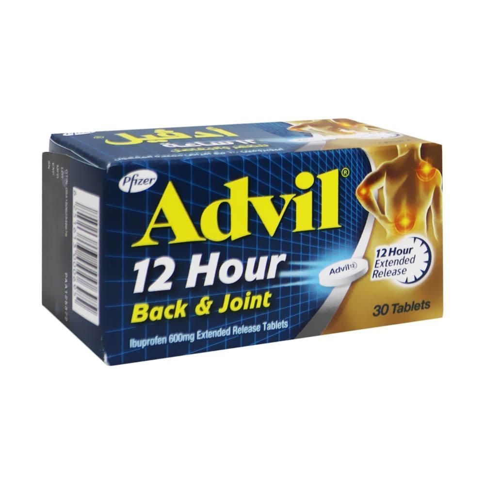 Advil 12 Hour Back And Joint Tablets 30's