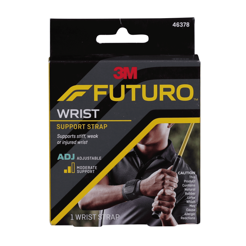 Futuro Wrist Adjustable Support Strap 46378 - Black