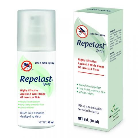 Repelast Natural Insect Repellant Spray, 50ml