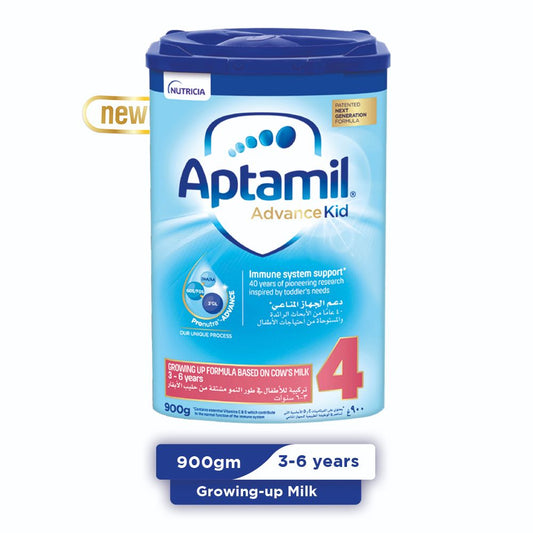 Aptamil Advance Kid 4 Growing Up Formula For 3-6 Years, 900g