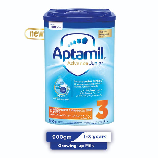 Aptamil Advance Junior 3 Growing Up Formula For 1-3 Years, 900g