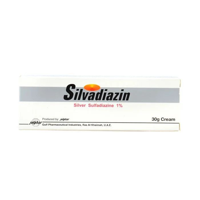 Silvadiazin Silver Sulfadiazine 1% Cream, 30g