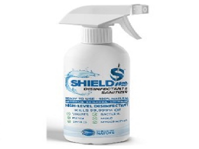 ShieldMe DISINFCTNT & SANITIZR, 500ml