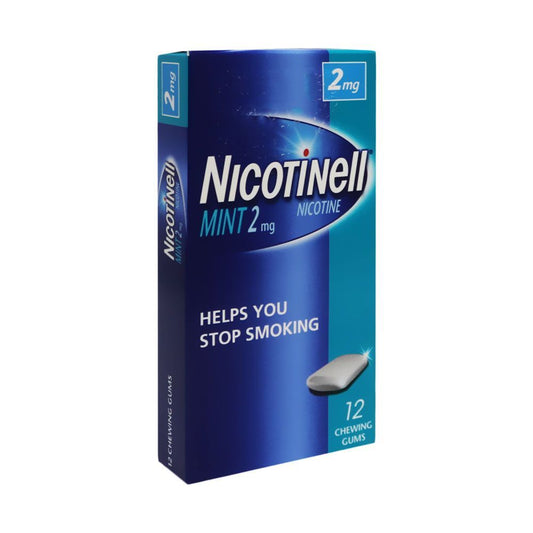 Nicotinell Mint Chewing Gum 2Mg, 12Pieces