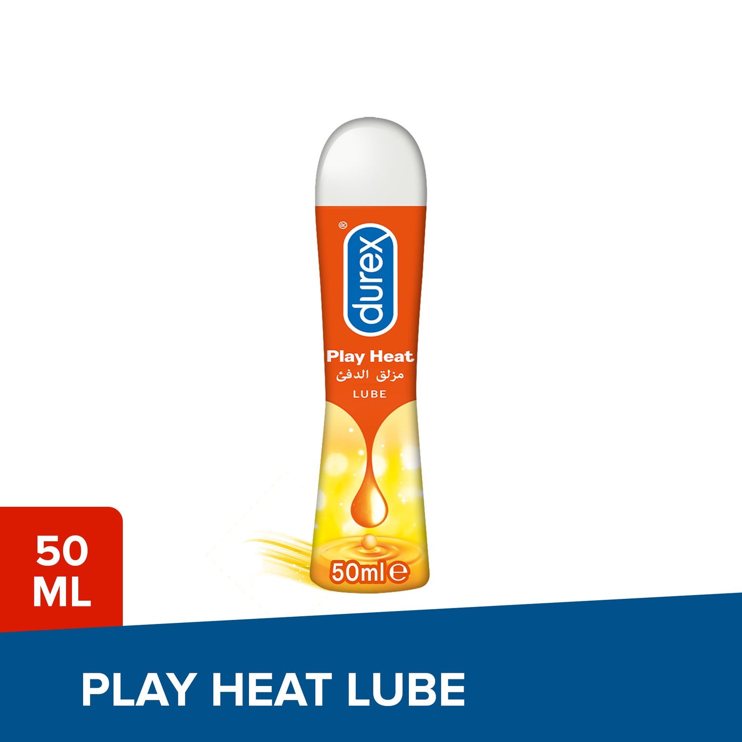 Durex Play Heat Lube Gel, 50ml