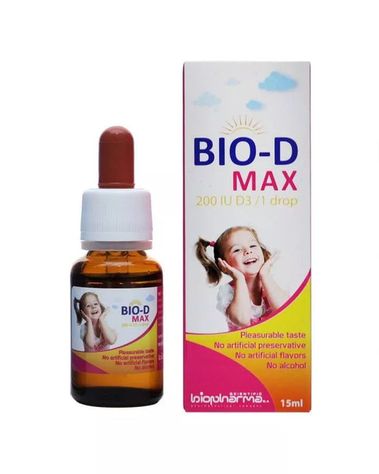 Bio Pharma Bio-D Max 200Iu D3/ 1 Drop, 15ml