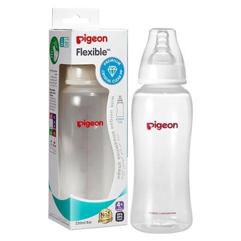 Pigeon Flexible with Unique Streamline Shape Bottle, 250ml