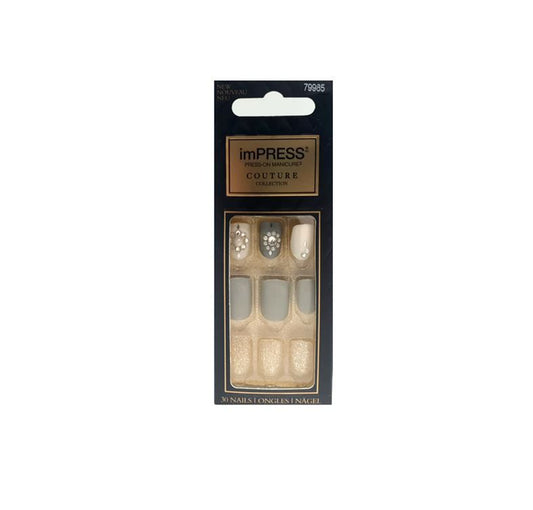 Kiss Nails Impress Couture Bipl05c, 30 Pieces