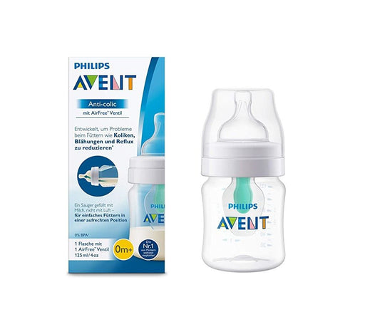 Philips Avent Anti-Colic with Air Free Vent Bottle 0M+, 125ml