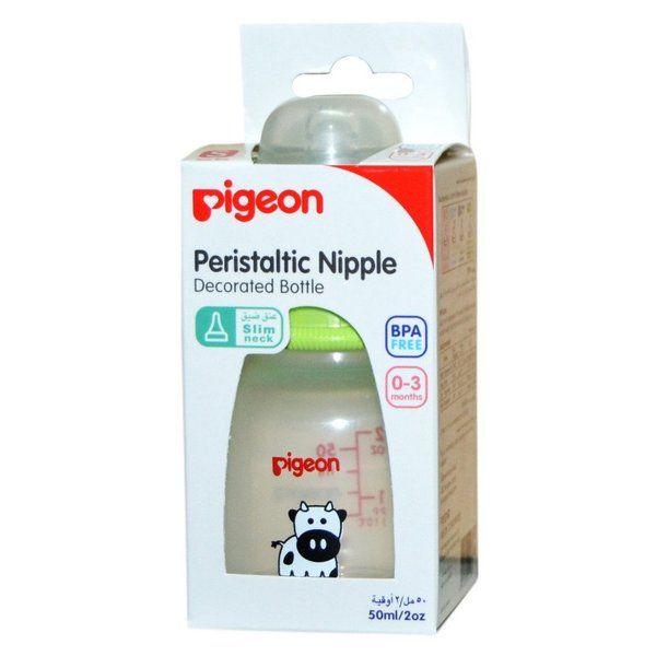 Pigeon Slim Neck Animal Decorated Bottle, 50ml