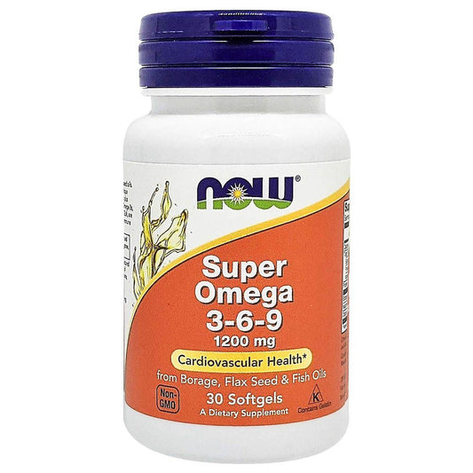 Now Super Omega 3 6 9 30S 1200Mg