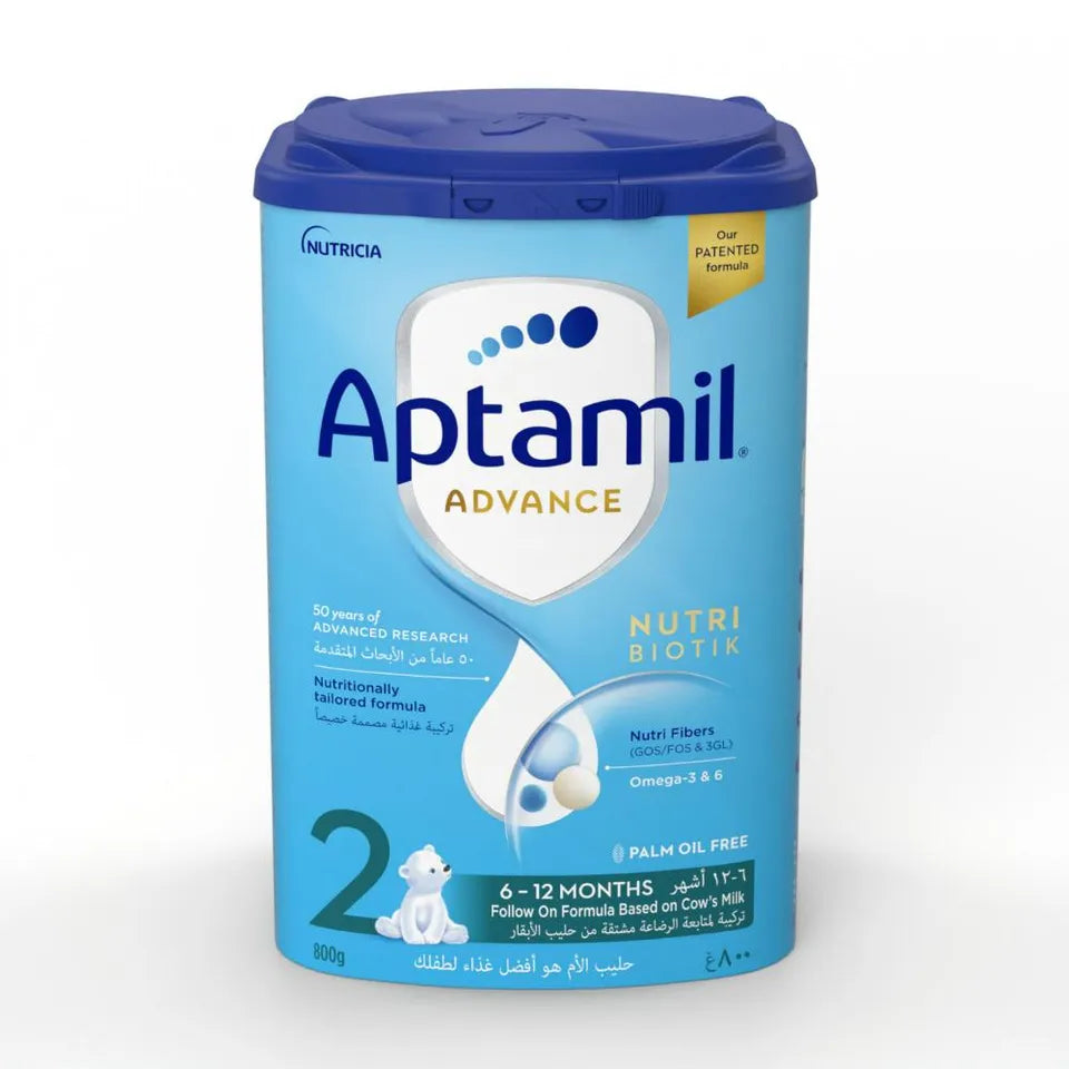 Aptamil Advance 2 Follow On Formula from 6-12 months, 800g