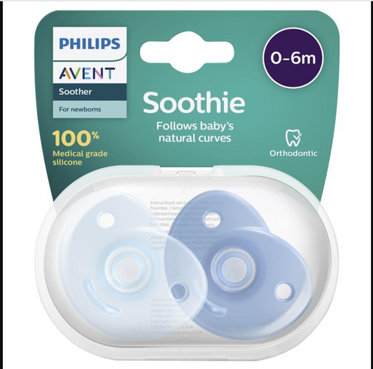 Philips Avent Soothie 0-6M Curved 7537