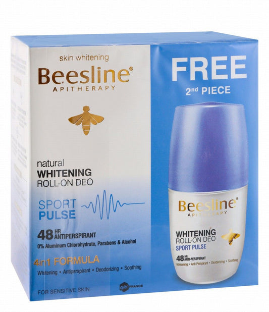 Beesline Whitng Roll-On Offer Sport Pulse 50 Ml Promo Pack (1+1)