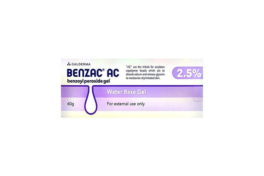 Benzac AC 2.5% 60 g