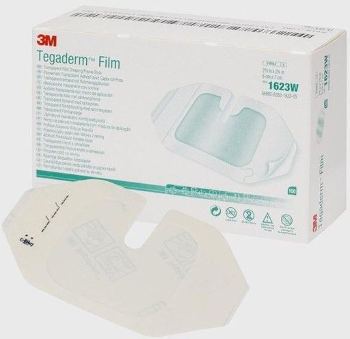 3M Tegaderm Film 6cmx7cm, 100 Pieces