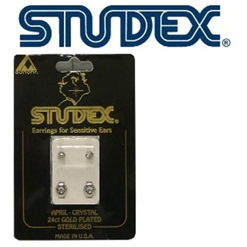 Studex Deluxe Cubic Zirconia S/S PR-L100W-STX