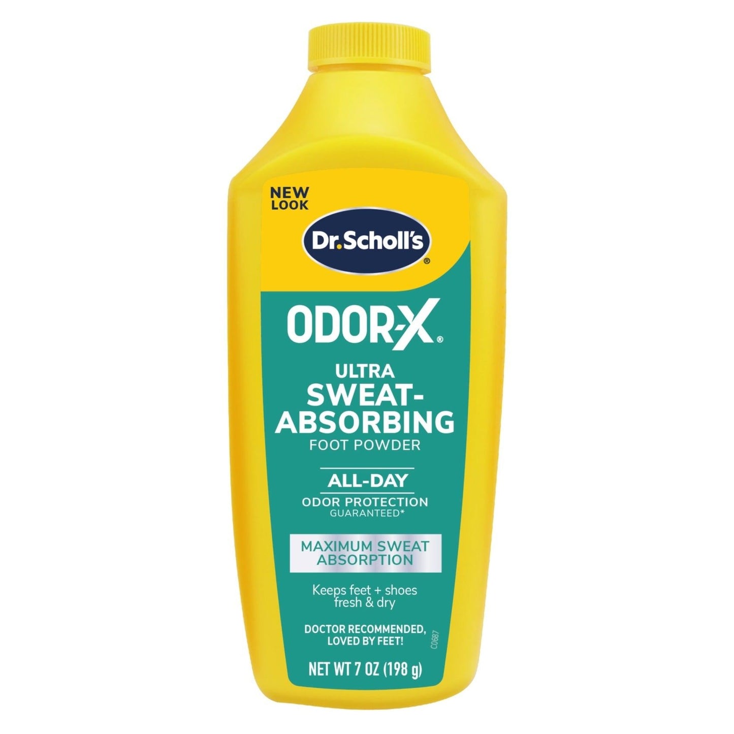 Dr Scholl's Odorx Ultra Sweat-Absorbing Foot Powder, 7oz