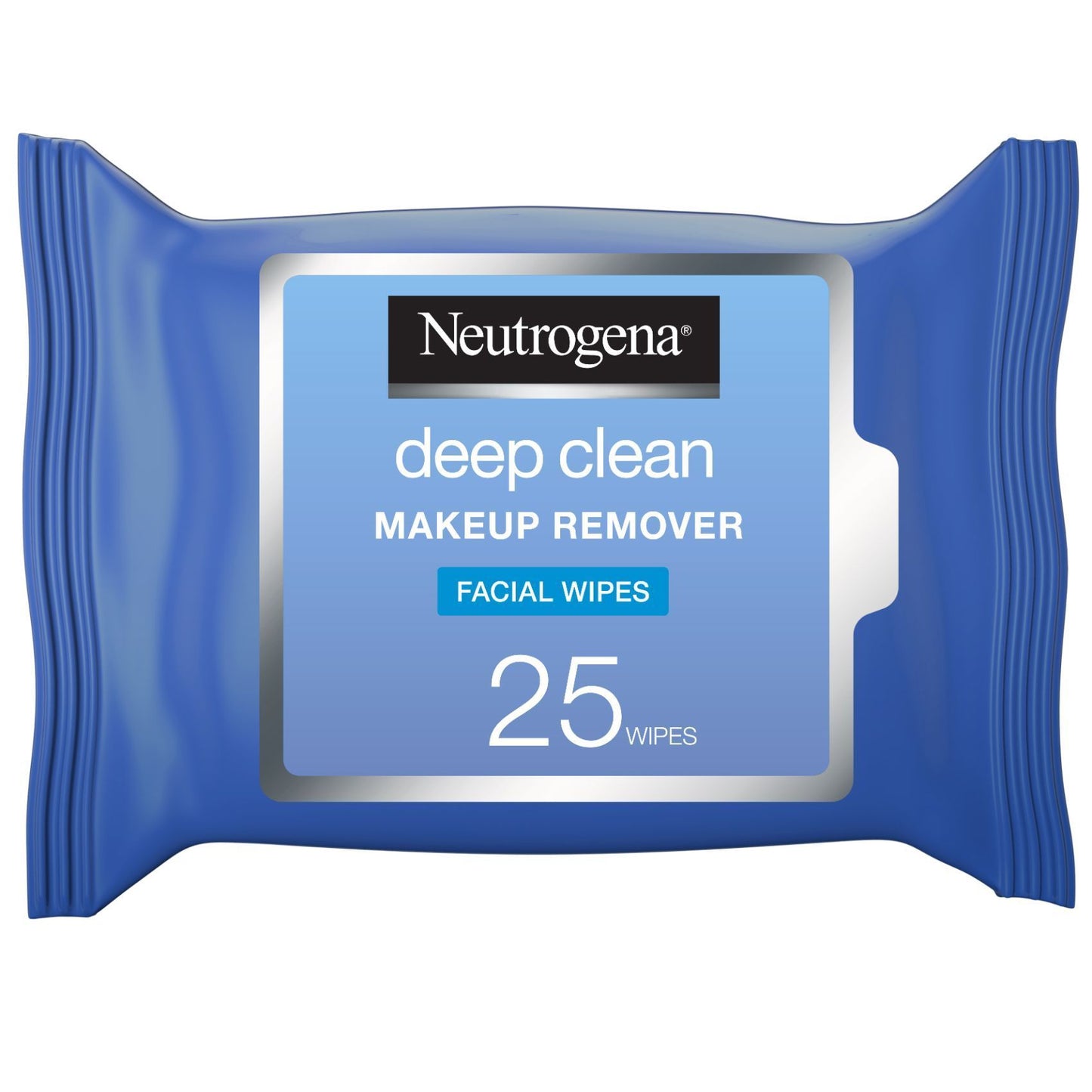 Neutrogena Deep Clean Makeup Remover Face Wipes, Pack Of 25 Wipes