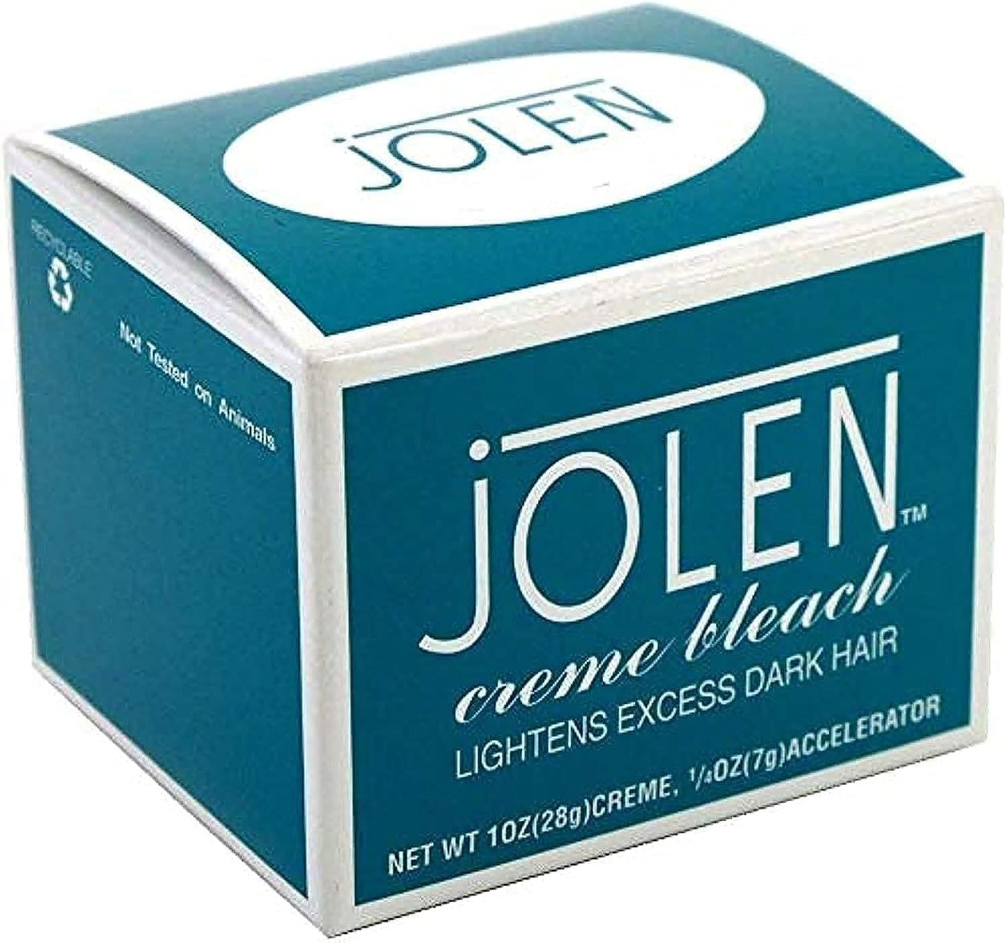 Jolen Lightens Dark Hair Creme Bleach, 28g