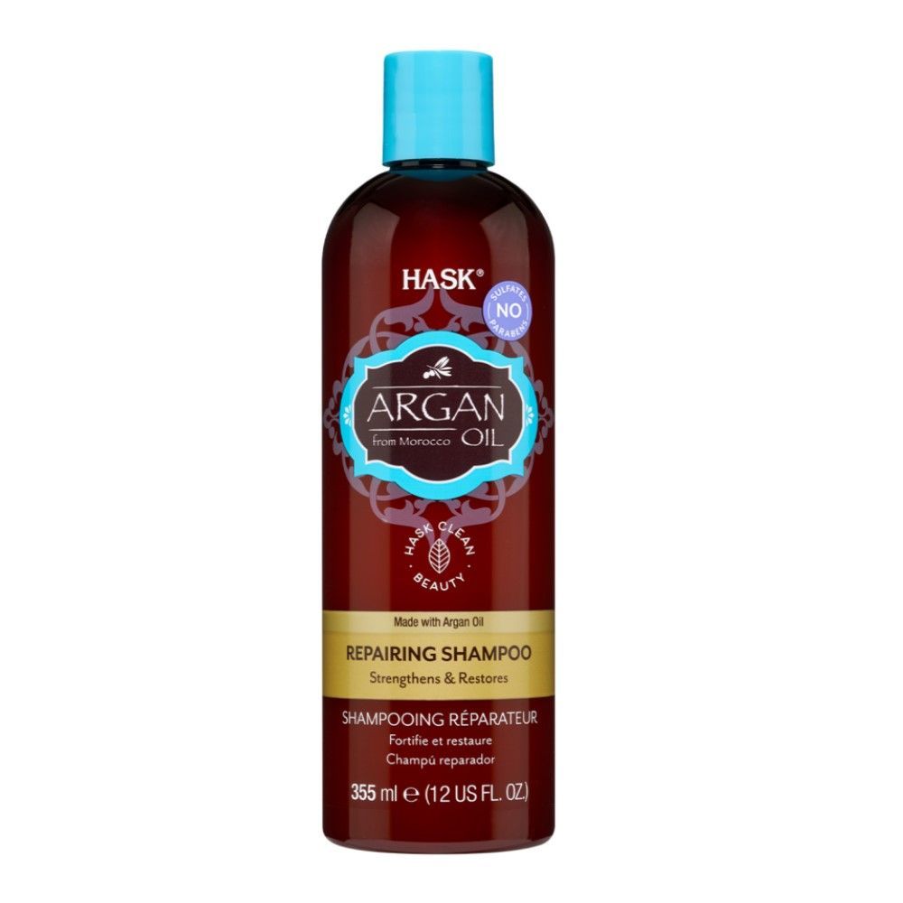 Hask Argan Oil Repairing Shampoo, 355ml