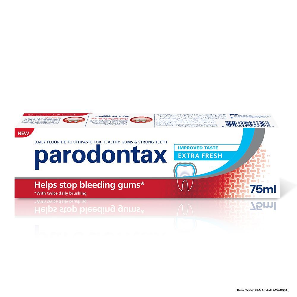 Parodontax Extra Fresh Toothpaste for Bleeding Gums, 75ml