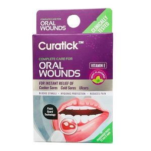 Curatick Oral Wounds Dressing, 6 Packs