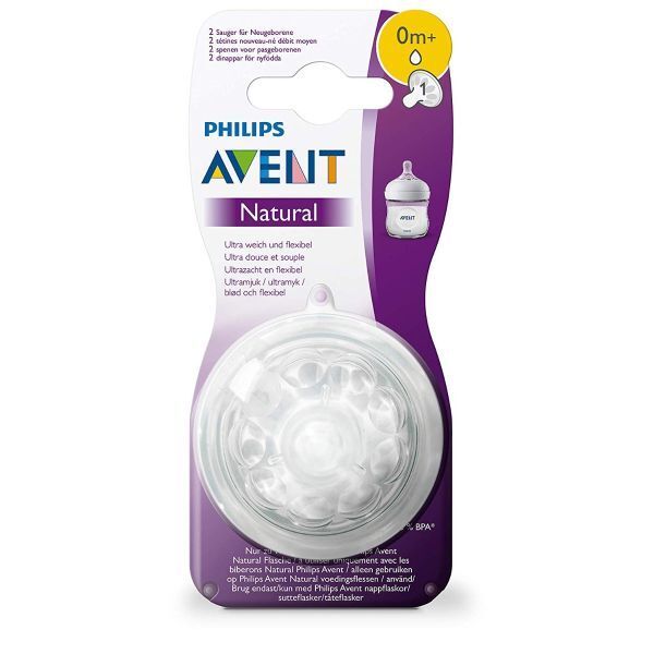 Philips Avent Teat Natural 1 Hole