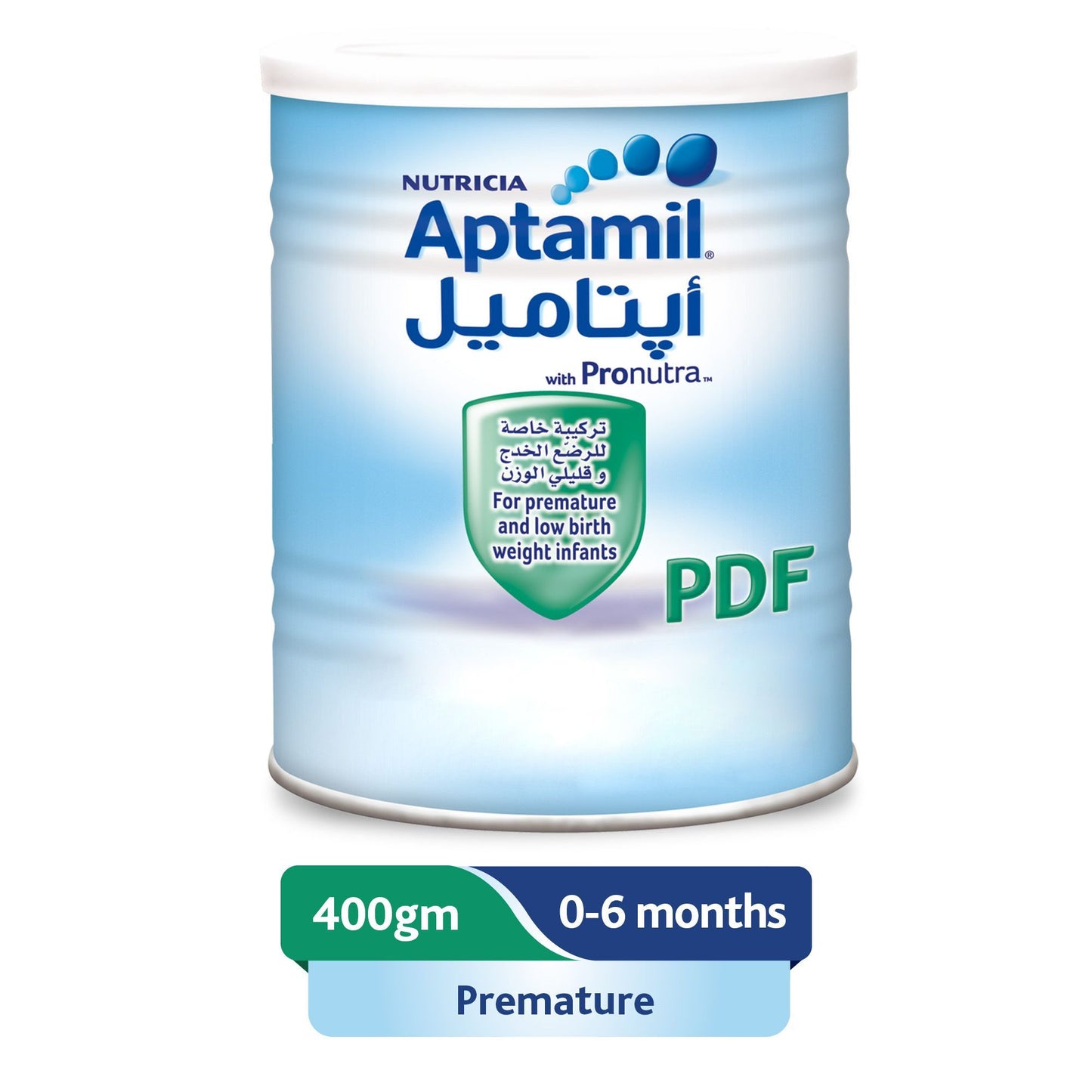 Aptamil Post Discharge Formula with Pronutra Milk Powder for 0-6 Months, 400g