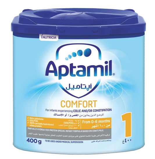 Aptamil Comfort 1 Formula Milk Powder, 0-6 Months, 400g