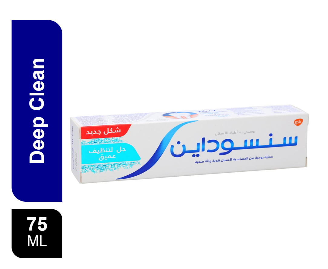 Sensodyne Deep Clean Gel Toothpaste 75 ml