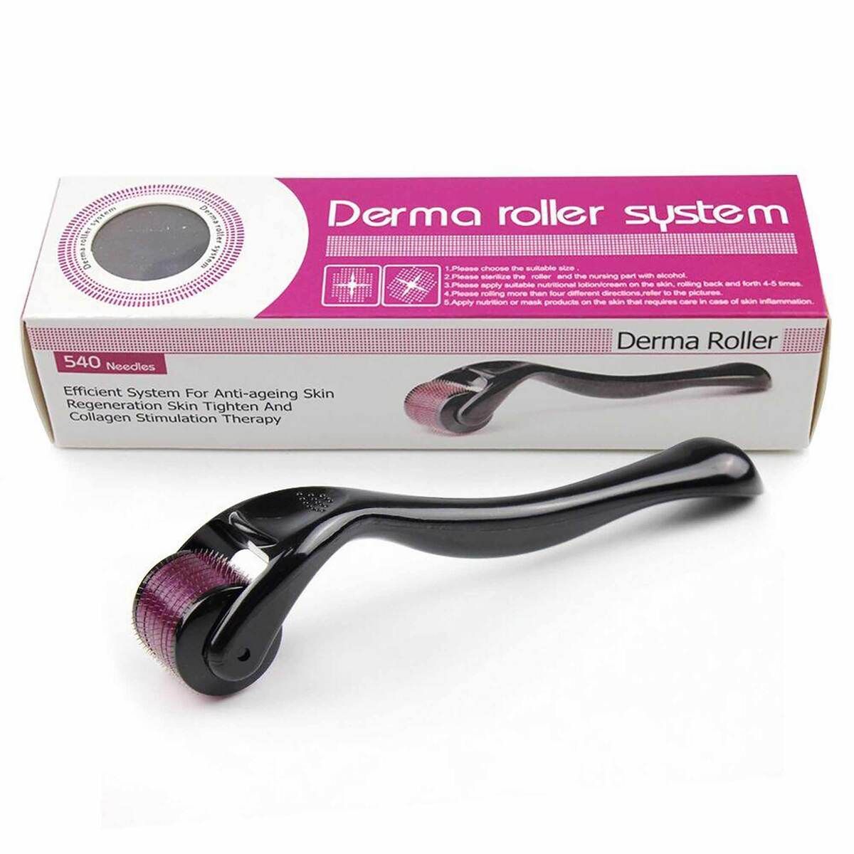 Derma Roller System with 0.50mm Needles, 1 Piece