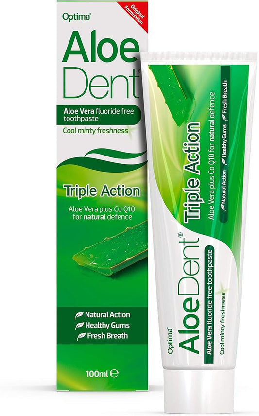 Aloedent Aloe Vera Toothpaste 50 ml Triple Action